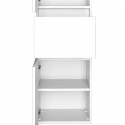 Bad Hochschrank Für Stand- & Wandmontage - Vandan 8 Bad Hochschrank Für Stand- & Wandmontage - Vandan -Noricas-shop bad hochschrank fuer stand wandmontage in weiss 40x185x35 cm vandan 03