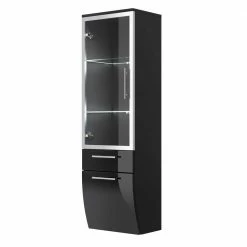 Bad Hochschrank Lieda Mit Glastür