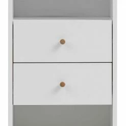 Bad Hochschrank Im Skandinavischen Wohnstil - Niuna -Noricas-shop bad hochschrank im skandinavischen wohnstil in weiss eiche niuna 05