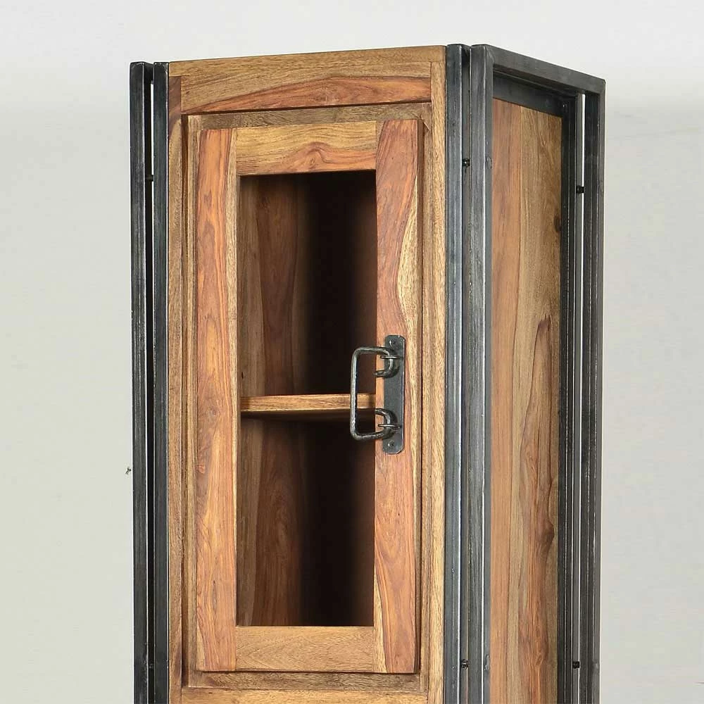 Bad Hochschrank Mendoza Mit Metallelementen 4 Bad Hochschrank Mendoza Mit Metallelementen – Bild 4