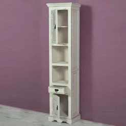 Bad Hochschrank Wittgenstein Im Shabby Chic Look -Noricas-shop bad hochschrank shabby chic look antikweiss wittgenstein 02