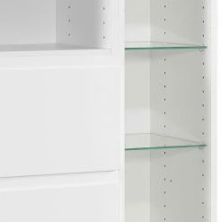 Bad Midischrank Concetada In Weiß Hochglanz -Noricas-shop bad midischrank weiss hochglanz haengend concetada 02