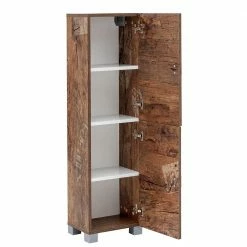 Badezimmer Design Schrank In Holz Optik - Arolina 11 Badezimmer Design Schrank In Holz Optik - Arolina -Noricas-shop badezimmer design schrank in holz optik 2 tuerig 30x113x23 arolina 05