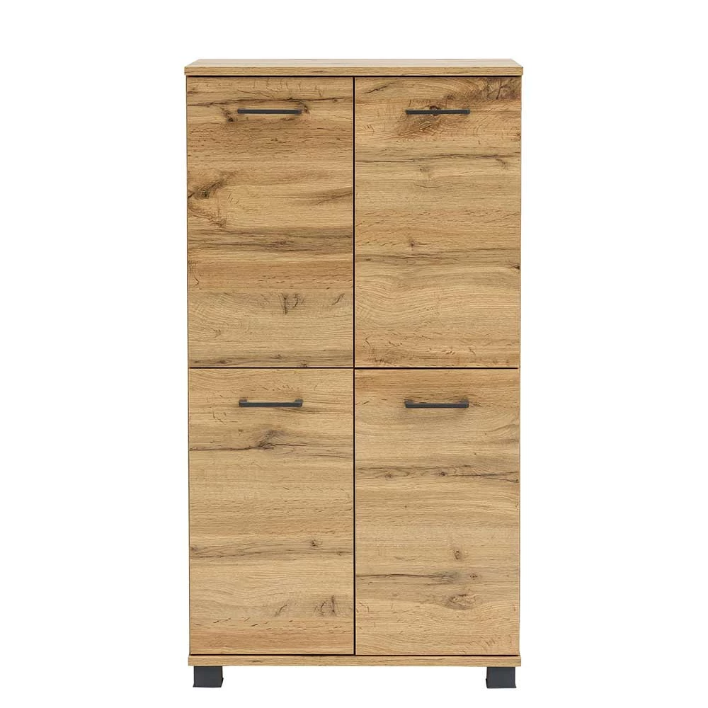 Badezimmer Highboard In Wildeiche Touchwood NB - Jessmi 3 Badezimmer Highboard In Wildeiche Touchwood NB - Jessmi – Bild 3