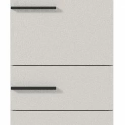 Badezimmer Hochschrank In Hellgrau - Dolida 9 Badezimmer Hochschrank In Hellgrau - Dolida -Noricas-shop badezimmer hochschrank in hellgrau mit nussbaum dekor 190cm hoch dolida 03