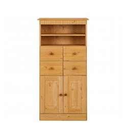Badezimmer Holzschrank Im Landhausstil - Tujago -Noricas-shop badezimmer holzschrank im landhausstil aus kiefer massivholz tujago 02