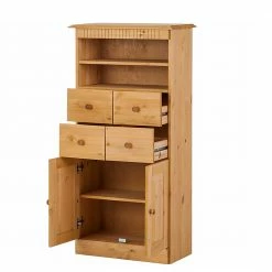 Badezimmer Holzschrank Im Landhausstil - Tujago -Noricas-shop badezimmer holzschrank im landhausstil aus kiefer massivholz tujago 04