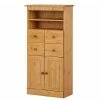 Badezimmer Holzschrank Im Landhausstil - Tujago