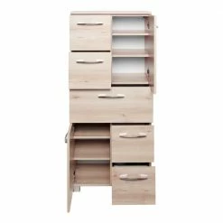 Badezimmer Schrank Im Buche Dekor - Mabeca 7 Badezimmer Schrank Im Buche Dekor - Mabeca -Noricas-shop badezimmer schrank im buche dekor 60 cm breit mabeca 02