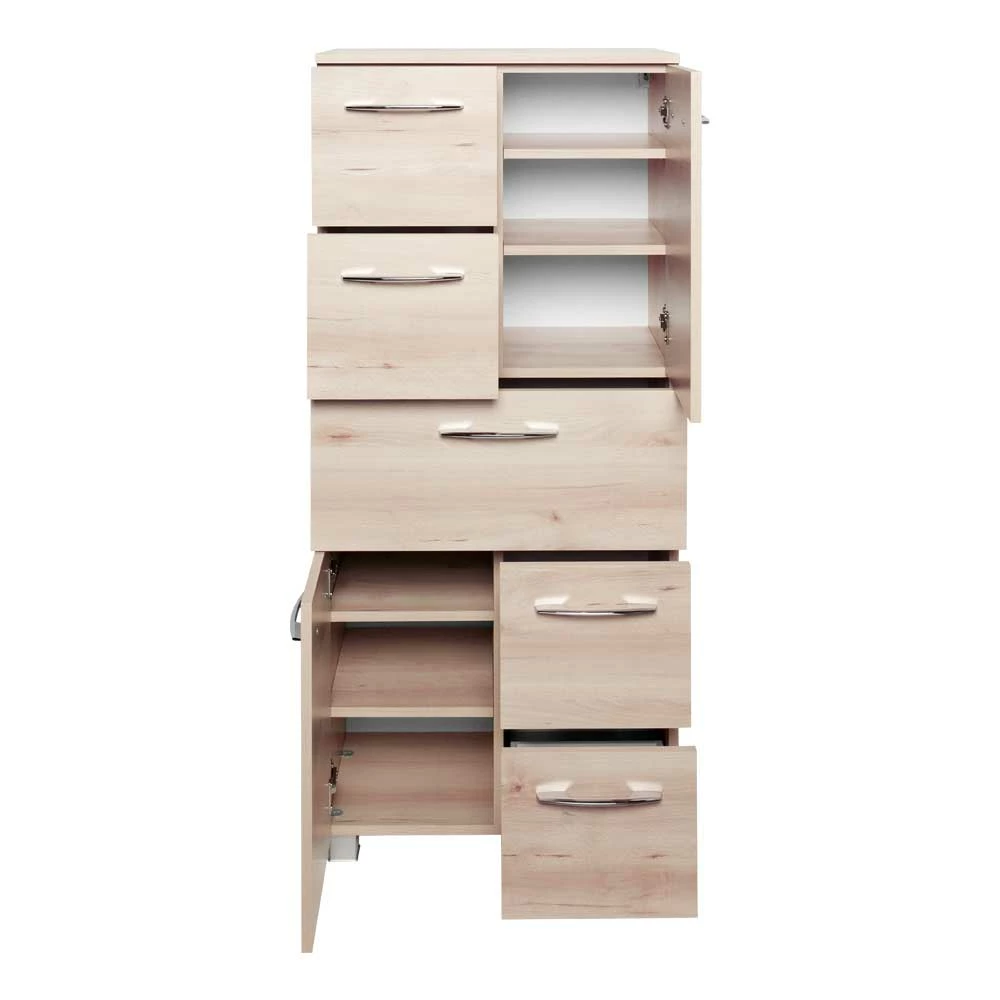 Badezimmer Schrank Im Buche Dekor - Mabeca 3 Badezimmer Schrank Im Buche Dekor - Mabeca – Bild 3