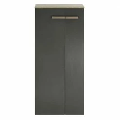 Badezimmer Schrank In Anthrazit & Eiche - Inlenzia 9 Badezimmer Schrank In Anthrazit & Eiche - Inlenzia -Noricas-shop badezimmer schrank in anthrazit eiche 51x110x30 2 tuerig inlenzia 03