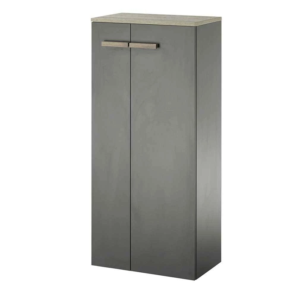 Badezimmer Schrank In Anthrazit & Eiche - Inlenzia 1 Badezimmer Schrank In Anthrazit & Eiche - Inlenzia