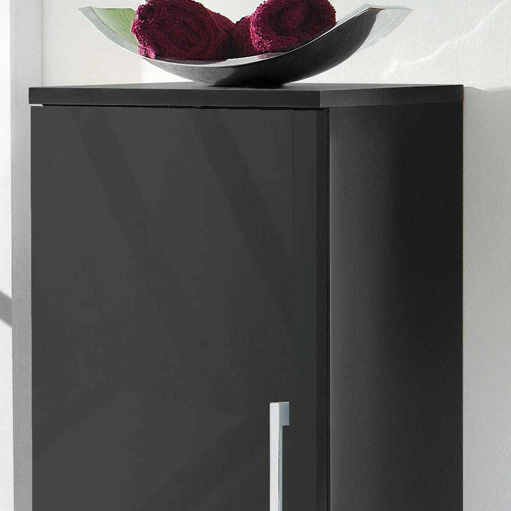 Badezimmer Schrank Boisan Mit Metall-Griffen 4 Badezimmer Schrank Boisan Mit Metall-Griffen – Bild 4