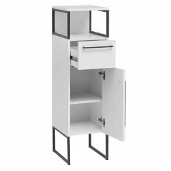 Badezimmer Unterschrank In Weiß Mit Anthrazit - Ismilav -Noricas-shop badezimmer unterschrank in weiss mit anthrazit made in germany ismilav 02