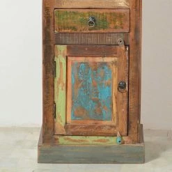 Badezimmerschrank Jamaica In Bunt -Noricas-shop badezimmerschrank bunt shabby chic jamaica 02