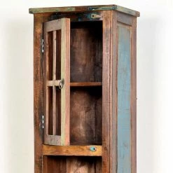 Badezimmerschrank Jamaica In Bunt -Noricas-shop badezimmerschrank bunt shabby chic jamaica 03