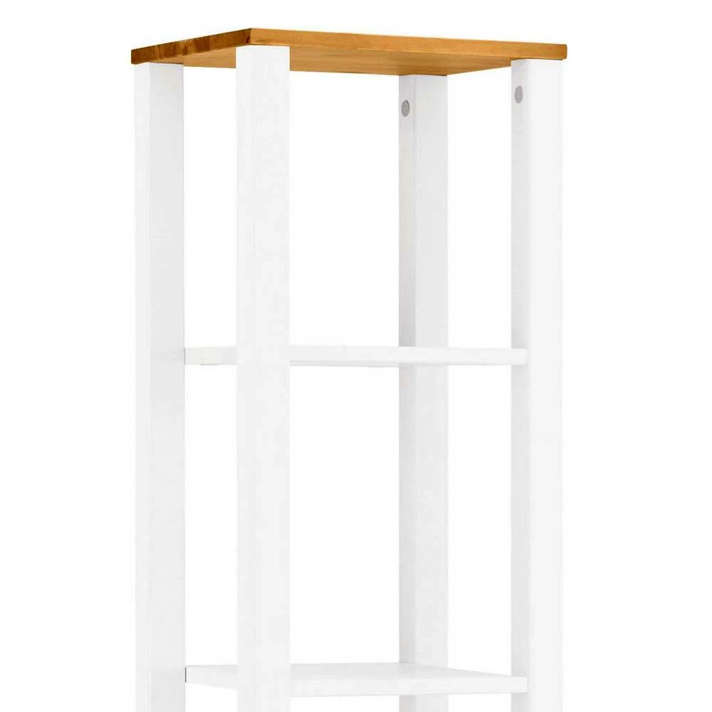 Badschrank In Weiß & Honig - Axdonira 5 Badschrank In Weiß & Honig - Axdonira – Bild 5