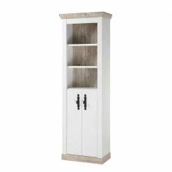 Country Style Badschrank 200 Cm Hoch - Doules