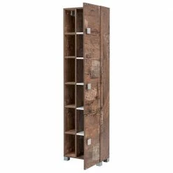 Design Bad Hochschrank Mit 6 Regalfächern - Arolina 7 Design Bad Hochschrank Mit 6 Regalfächern - Arolina -Noricas-shop design bad hochschrank mit 6 regalfaechern 3 tueren 45x168x23 arolina 02