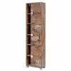Design Bad Hochschrank Mit 6 Regalfächern - Arolina