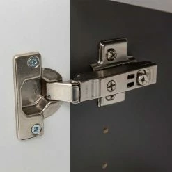 Grauer Badezimmer Schrank Mit 130cm Höhe - Veys -Noricas-shop grauer badezimmer schrank mit 130cm hoehe in dunklem grau veys 03