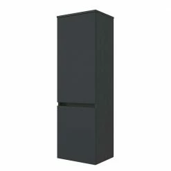 Grauer Badschrank 40x135x35 Cm - Cathyl