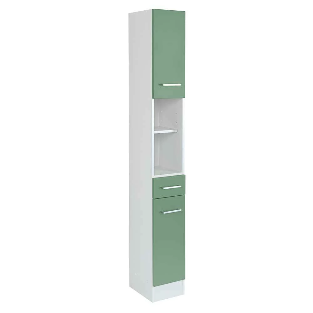 Günstiger Hochschrank Fürs Bad 25x190x35 Cm - Loenixa 2 Günstiger Hochschrank Fürs Bad 25x190x35 Cm - Loenixa – Bild 2