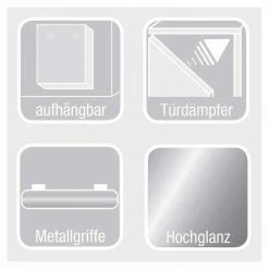 Hängender Bad Hochschrank Scotinus In Hochglanz Zweifarbig 9 Hängender Bad Hochschrank Scotinus In Hochglanz Zweifarbig -Noricas-shop haengender bad hochschrank hochglanz zweifarbig 70cm breite scotinus 03