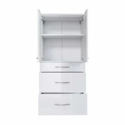 Hängender Badschrank Datara In Hochglanz Weiß 7 Hängender Badschrank Datara In Hochglanz Weiß -Noricas-shop haengender badschrank in hochglanz weiss midi datara 03