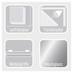 Hängender Hochschrank Scotinus Für Badezimmer 9 Hängender Hochschrank Scotinus Für Badezimmer -Noricas-shop haengender hochschrank badezimmer hochglanz weiss walnuss dekor scotinus 03