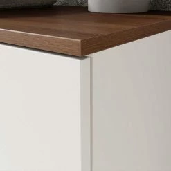 Halbhoher Badschrank In Hellgrau - Dolida 10 Halbhoher Badschrank In Hellgrau - Dolida -Noricas-shop halbhoher badschrank in hellgrau nussbaum dekor modern dolida 04