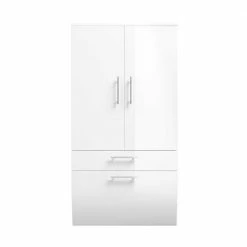 Hochglanz Badschrank Klaudios Mit Doppeltür Schublade Klappe 8 Hochglanz Badschrank Klaudios Mit Doppeltür Schublade Klappe -Noricas-shop hochglanz badschrank doppeltuer schublade klappe weiss 70cm breit 135cm hoch klaudios 04