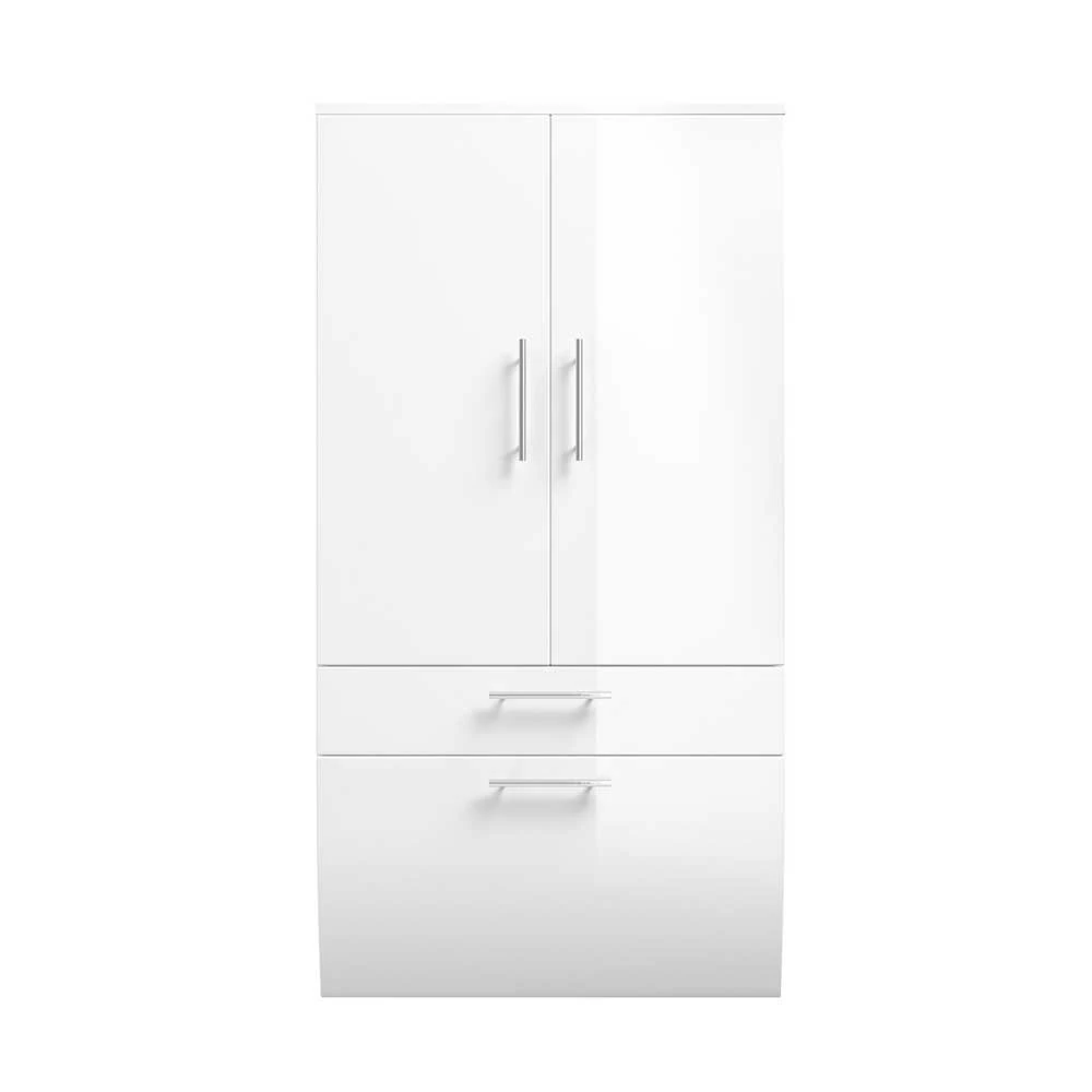 Hochglanz Badschrank Klaudios Mit Doppeltür Schublade Klappe 4 Hochglanz Badschrank Klaudios Mit Doppeltür Schublade Klappe – Bild 4