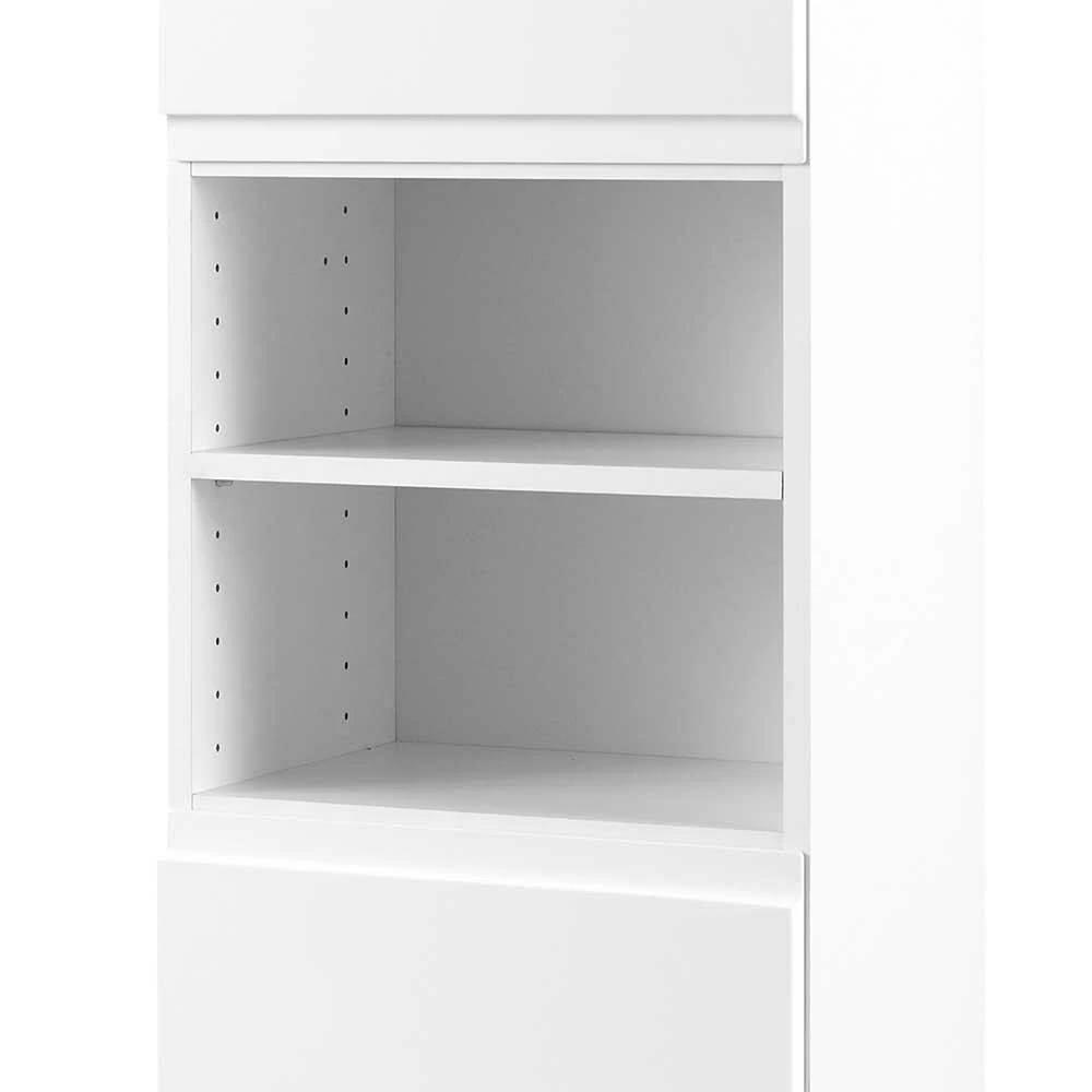 Hochglanz Hochschrank Concetada In Weiß 3 Hochglanz Hochschrank Concetada In Weiß – Bild 3