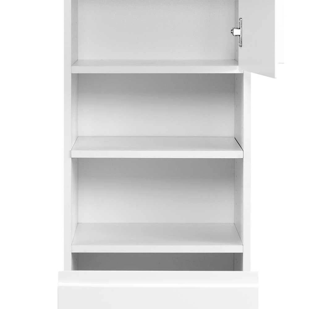 Hochglanz Hochschrank Concetada In Weiß 5 Hochglanz Hochschrank Concetada In Weiß – Bild 5