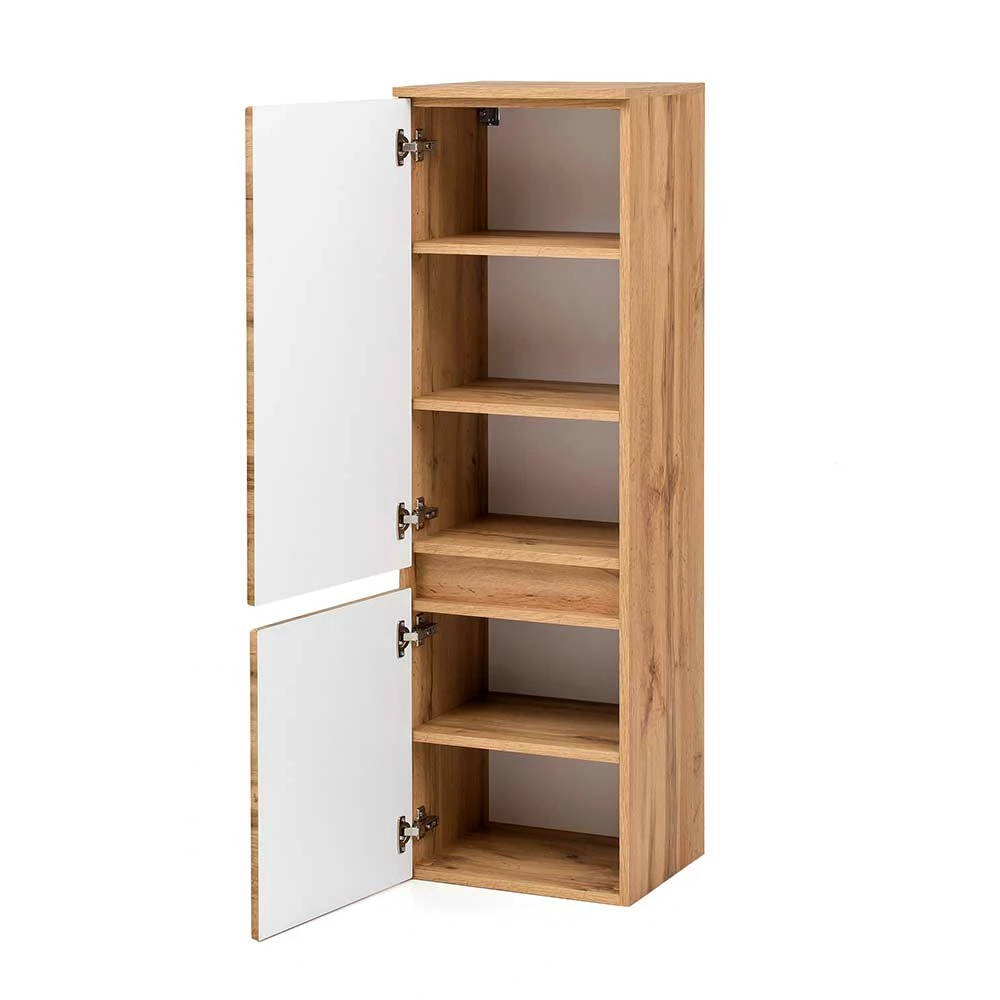 Holz Optik Badschrank In Wildeiche - Iliam 5 Holz Optik Badschrank In Wildeiche - Iliam – Bild 5
