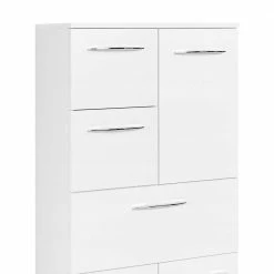 Midibadschrank In Weiß - Lartemo -Noricas-shop midibadschrank in weiss 60 cm breit lartemo 03