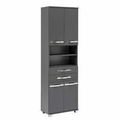 Moderner Bad Hochschrank Mit 60 Cm Breite - Ostiena