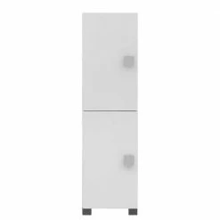 Moderner Schrank Fürs Bad 30x113x23 Cm - Arcello -Noricas-shop moderner schrank fuers bad 30x113x23 cm mit 2 tueren in weiss arcello 02
