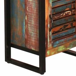 Shabby Chic Hochschrank Fürs Badezimmer - Vosbadus -Noricas-shop shabby chic hochschrank fuers badezimmer aus recyclingholz metall vosbadus 05