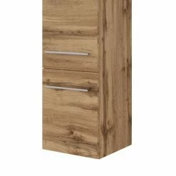Wandmontage Badschrank 130 Cm Hoch - Userina -Noricas-shop wandmontage badschrank 130 cm hoch in wildeiche dekor userina 02
