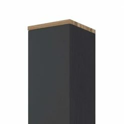 Wandmontage Midischrank Fürs Bad - Estregos -Noricas-shop wandmontage midischrank fuers bad in grau mit wildeiche 30x130x35 estregos 03