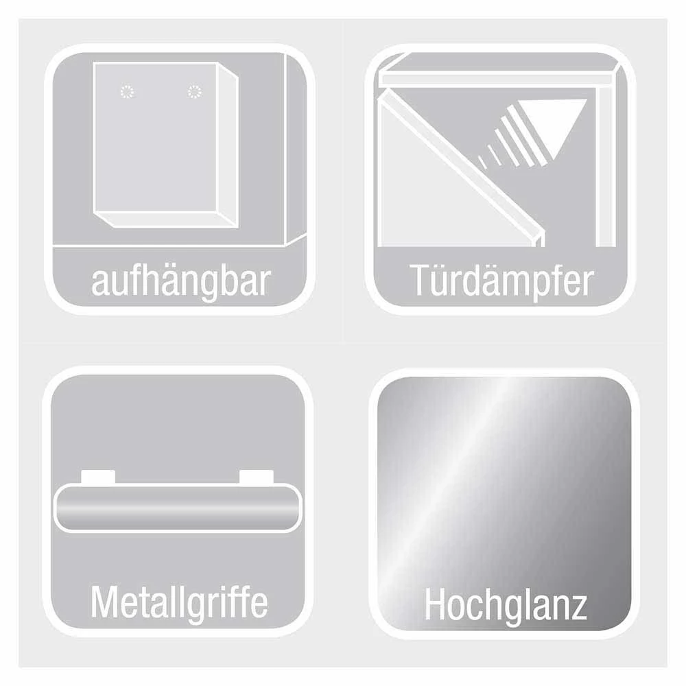 Weißer Bad Hängeschrank Klaudios Im Hochformat 40x135cm 4 Weißer Bad Hängeschrank Klaudios Im Hochformat 40x135cm – Bild 4