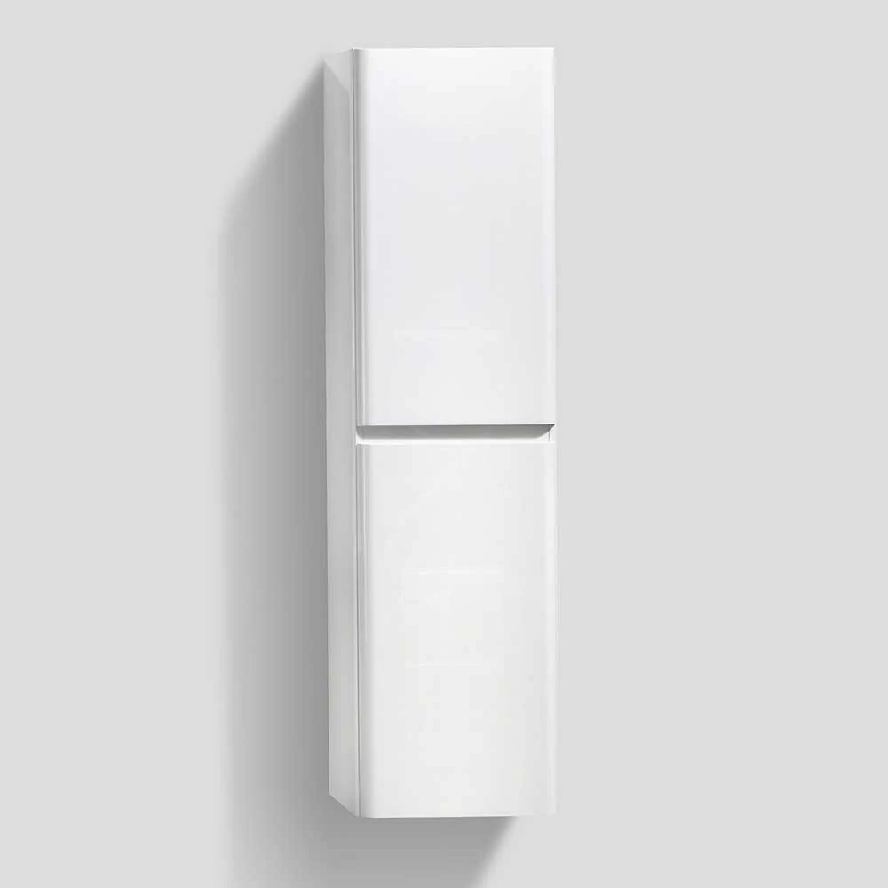 Weißer Hängeschrank Fürs Bad In Hochglanz - Fivios 2 Weißer Hängeschrank Fürs Bad In Hochglanz - Fivios – Bild 2