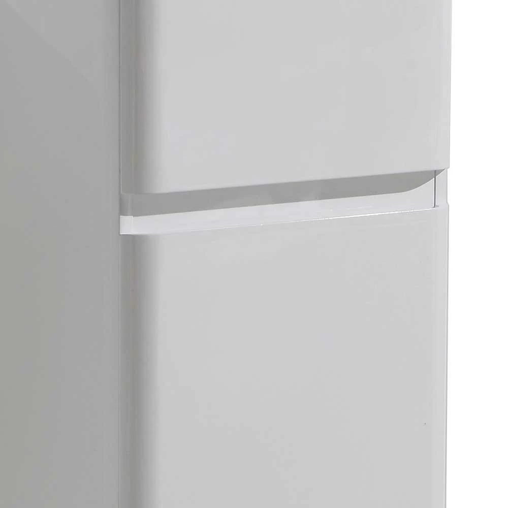 Weißer Hängeschrank Fürs Bad In Hochglanz - Fivios 5 Weißer Hängeschrank Fürs Bad In Hochglanz - Fivios – Bild 5